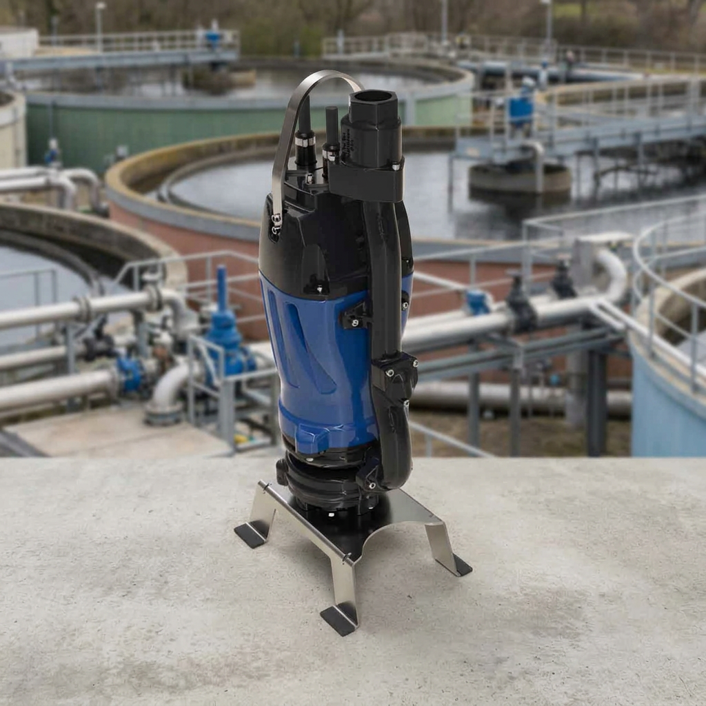 Barnes ZOGV2072P Razor Grinder Pump 2.0 HP 208-240V 1PH 20' Cord Manual w/Stand