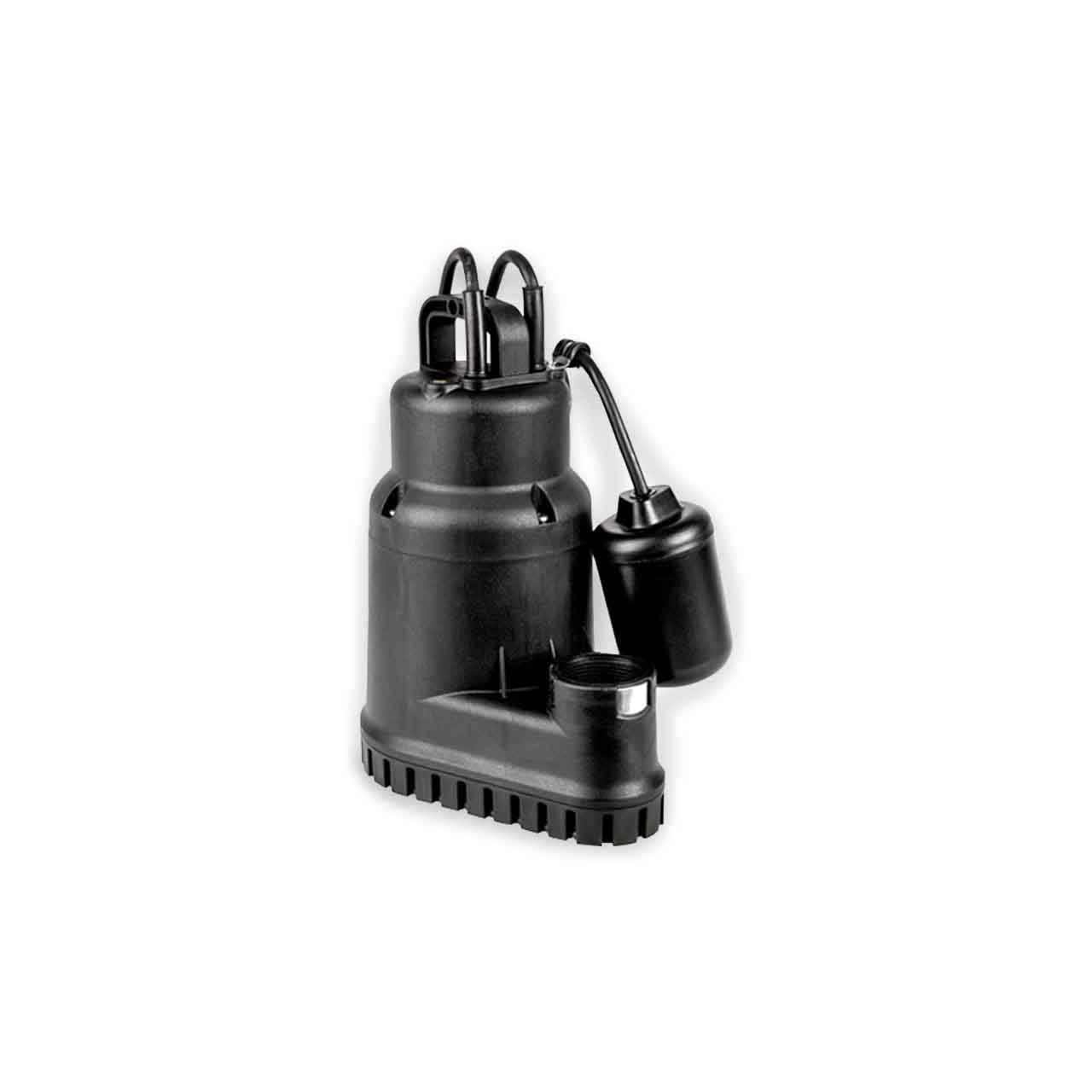 Red Lion PW-SP50T Pump Works Submersible Sump Pump 0.5 HP 115V  8' Cord