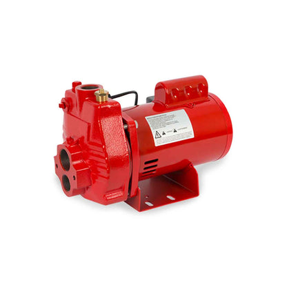 Red Lion RJC-50-PREM Premium Cast Iron Convertible Jet Pump 0.5 HP 115/230V