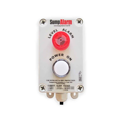 Sump Alarm SA-120V-2L-33-LL "2L" Low Level Tank Alarm w/ Power Indicator 120V 33ft Float