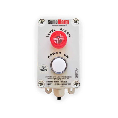 Sump Alarm SA-120V-2L-10C-WIFI "2L" High Water Alarm w/ Power Indicator Wi-Fi Enabled 120V 10ft Conductivity Sensor