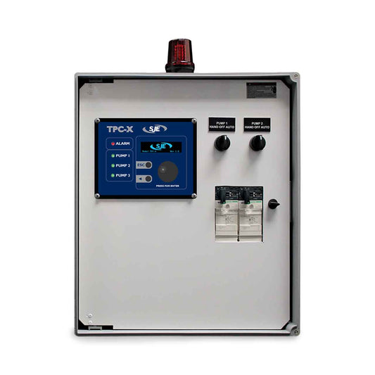 SJE-Rhombus Model 32XR Three Phase Duplex Alternating Pump Control Panel w/Override