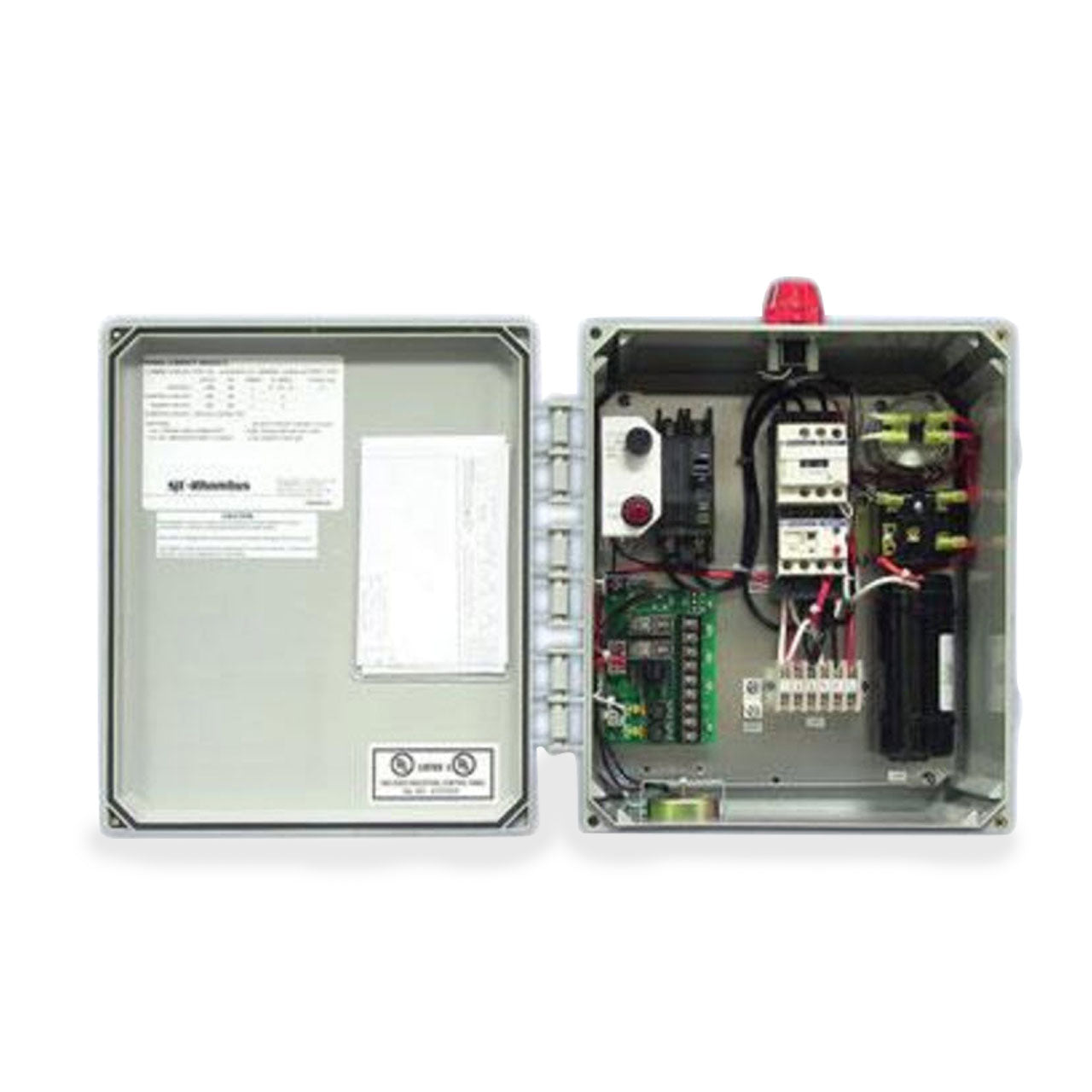 SJE-Rhombus Model SGS Simplex Grinder 120/208/240 VAC Single Phase Motor Contactor Control Panel