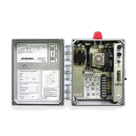 SJE-Rhombus Model TD Drip Dosing Simplex 120/208/240 VAC Single Phase Motor Contactor Control Panel