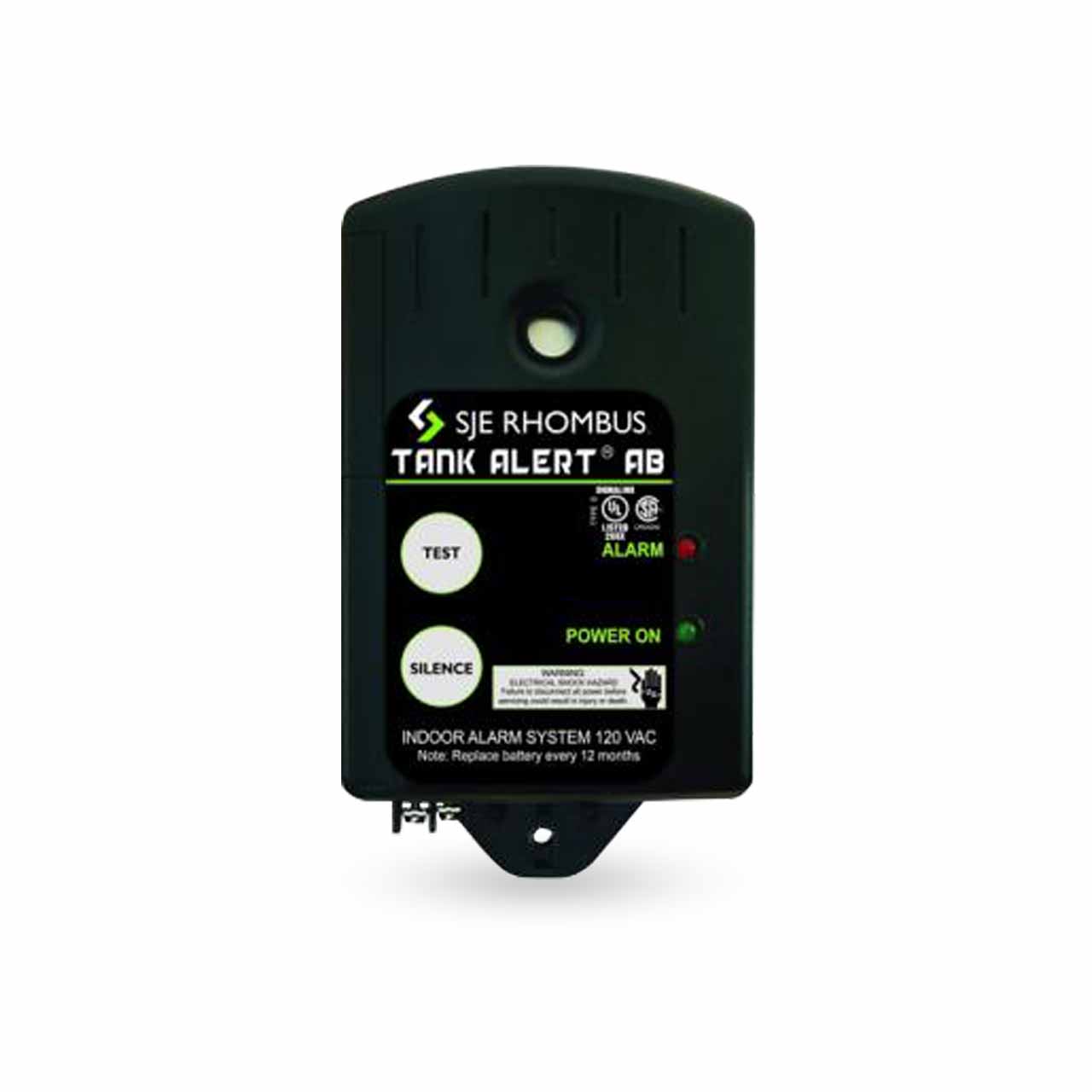 SJE-Rhombus TA AB-01XAUX Tank Alert AB Alarm System 120V No Float w/Auxiliary Contacts