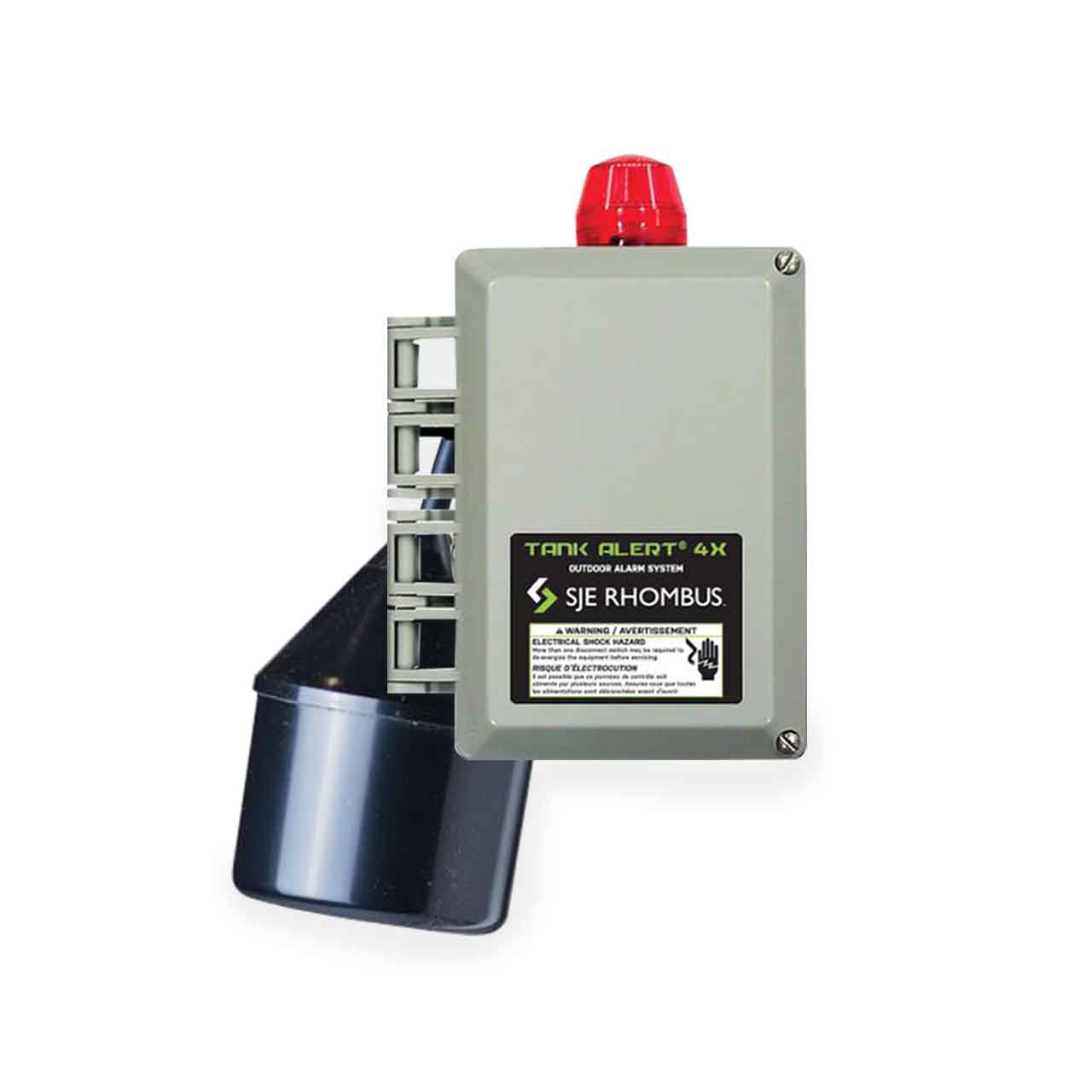 SJE-Rhombus 4X-01L Tank Alert 4X 120 VAC w/15’ Sensor Float® Low Level