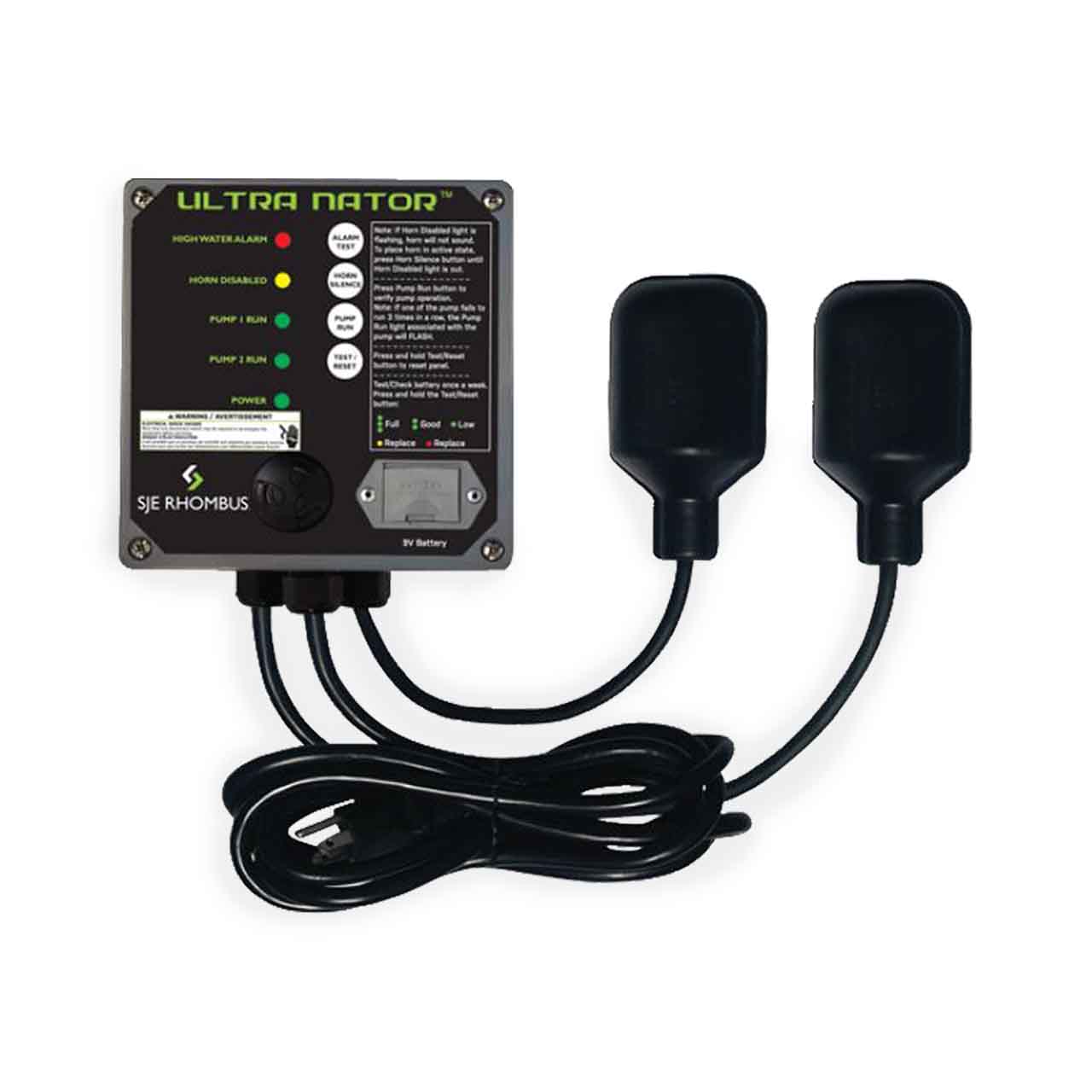 SJE-Rhombus Ultra Nator Alternating Pump Control 120V