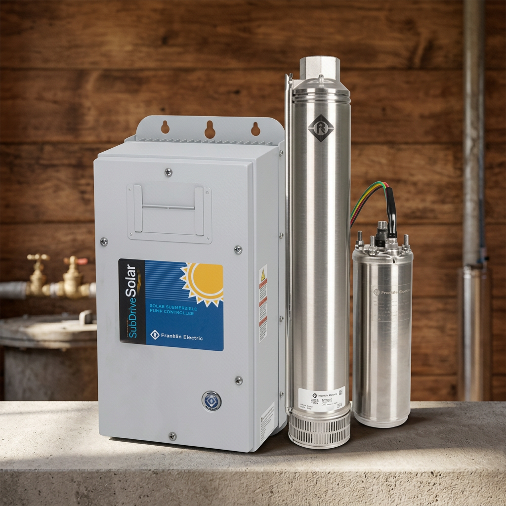 Franklin Electric 90049020 90SDSP-1.5HP SubDrive SolarPAK 90 GPM NEMA 3