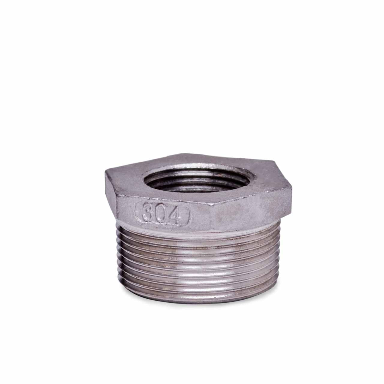 304 Stainless Steel Bushing 1.50" x 1"