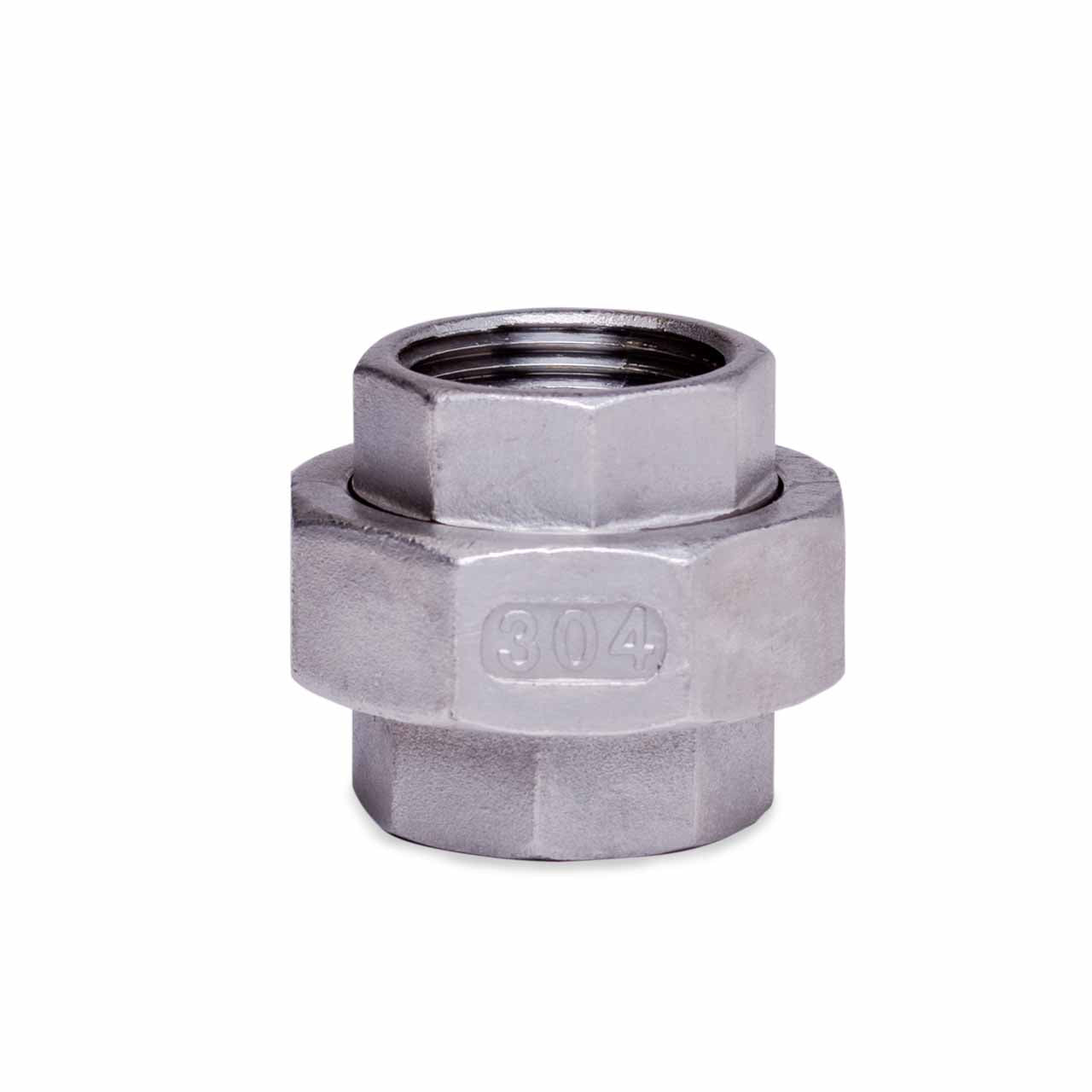 304 Stainless Steel Union 3/4"