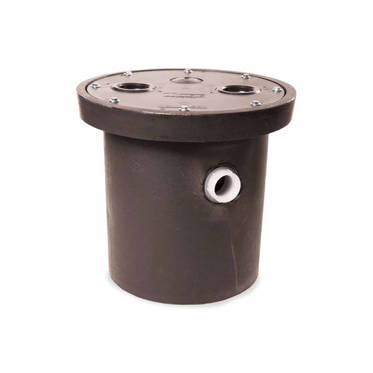 Topp B11SPBRRT 13"x13" "Lil' Black" Recessed Roll Top Sink Tray System