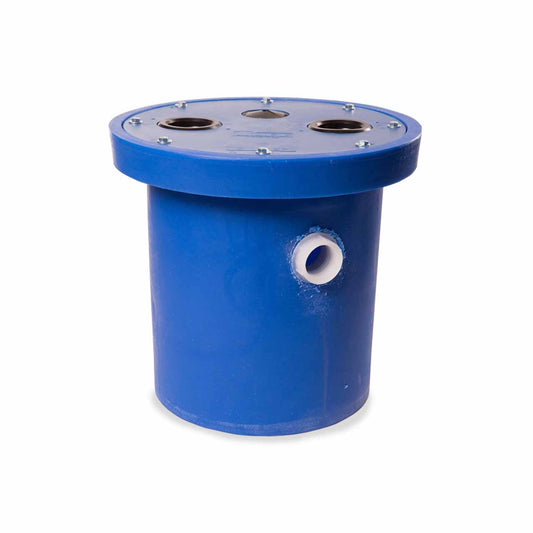 Topp B11SPRRT 13"x13" "Lil' Blue" Recessed Roll Top Sink Tray System