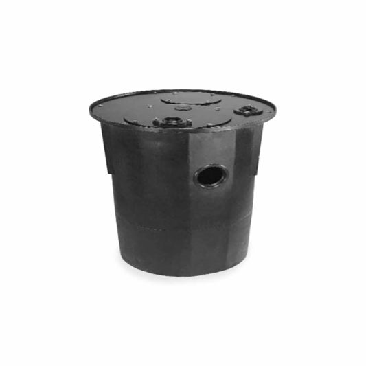 Topp B3100 24" x 24" Sewage Ejector Poly Basin (Basin Only)