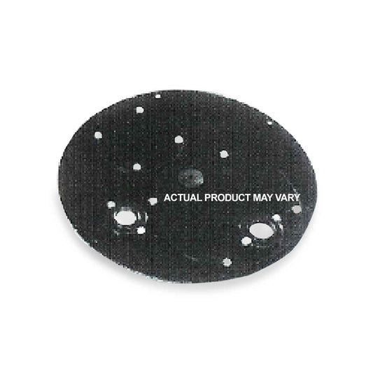 Topp C30-12SSA 12G Simplex Black Epoxy Steel Cover w/ (1) Access Plate & (1) Blank Inspection Plate for 30" Poly and  Fiberglass Basins