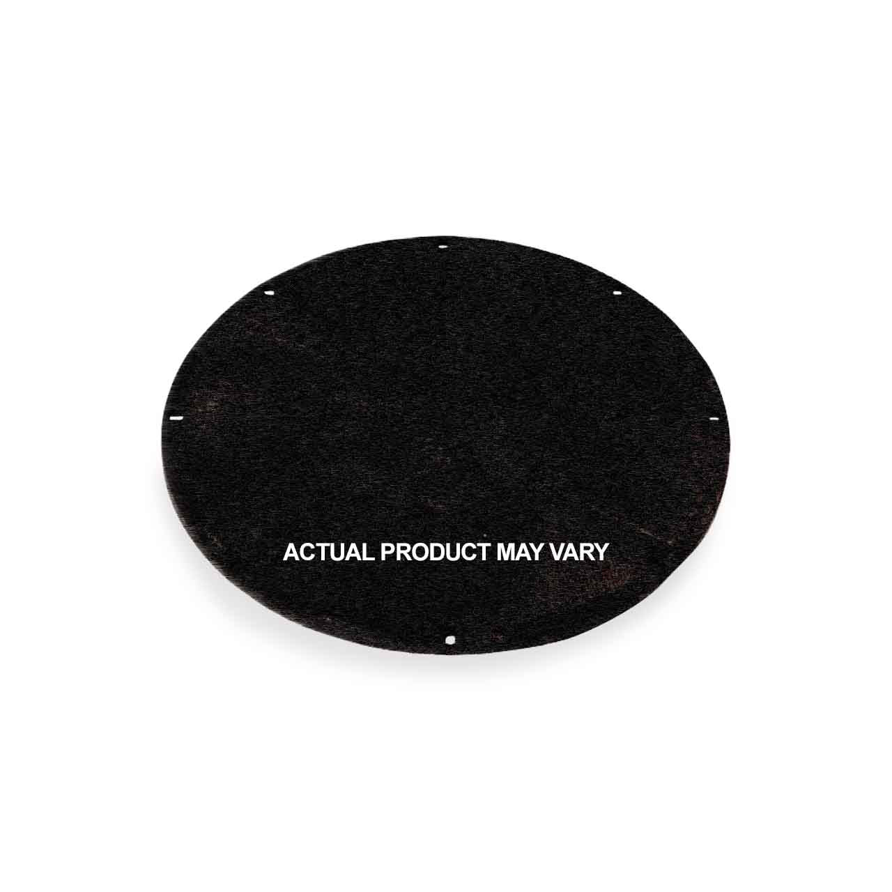 Topp C18WSL 14G Solid Black Epoxy Steel Cover for 18"  Poly & Fiberglass Basins