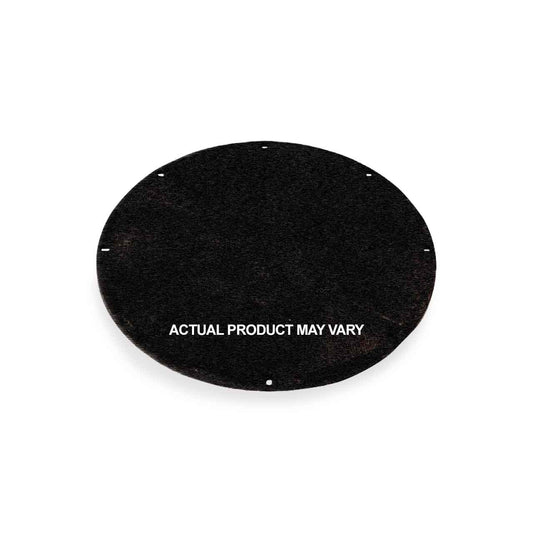 Topp C18WSL 14G Solid Black Epoxy Steel Cover for 18"  Poly & Fiberglass Basins