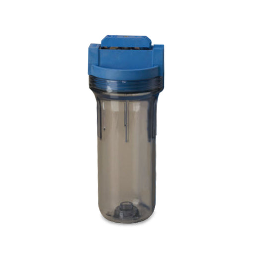 Pentek 150437 Clear Filter Housing #10 w/PR 3/4" Valve-In-Head