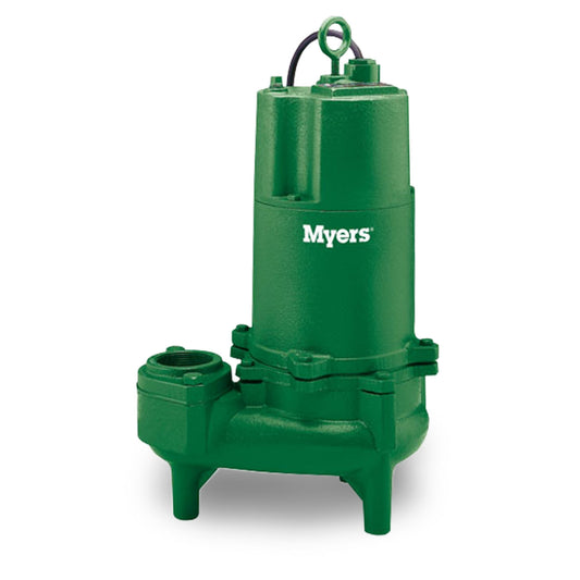 Myers WHR7-23 Sewage Pump 0.75 HP 230V 3 PH Manual 20' Cord