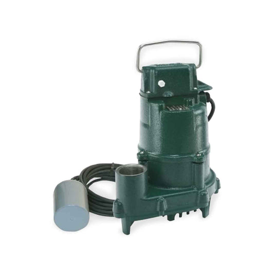 Zoeller 151-0006 Model BE151 High Head Effluent Pump 0.33 HP 230V 1PH 20' Cord Automatic