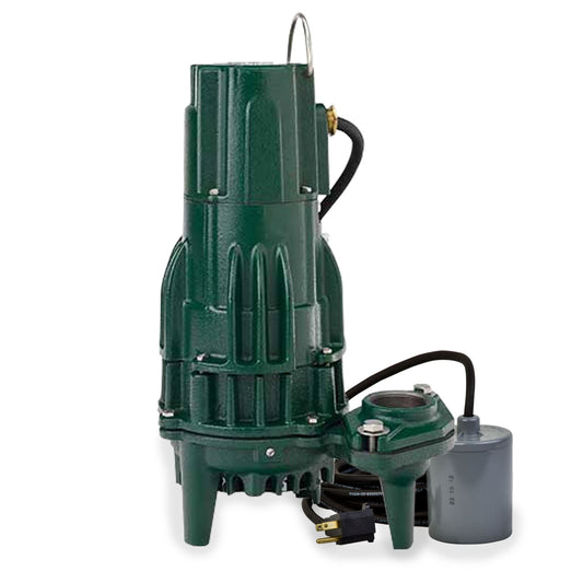 Zoeller 163-0099 Model BN163 High Head Effluent Pump 0.5 HP 115V 1PH 50' Cord Automatic