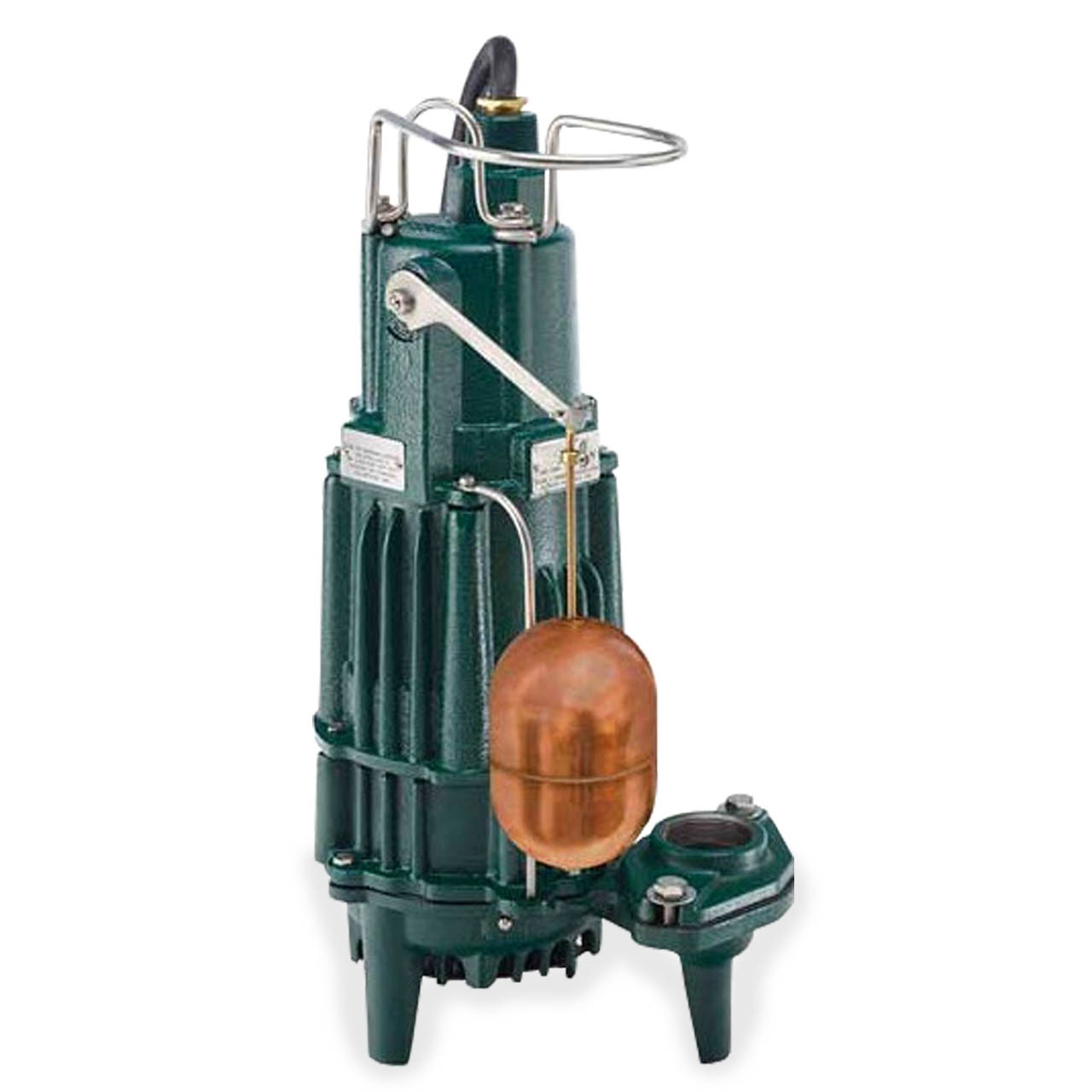 Zoeller 185-0040 Model DX185 Explosion Proof High Head Effluent Pump 1.0 HP 230V 1PH 35' Cord Automatic