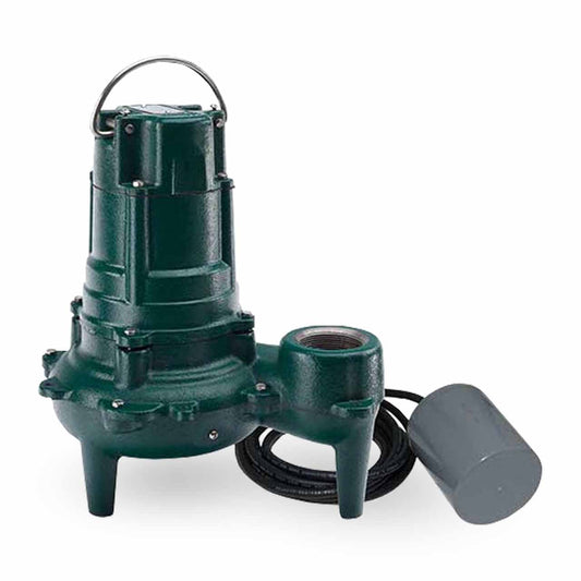 Zoeller 267-0054 Model BE267 Sewage Pump 0.5 HP 230V 1PH 15' Cord Automatic