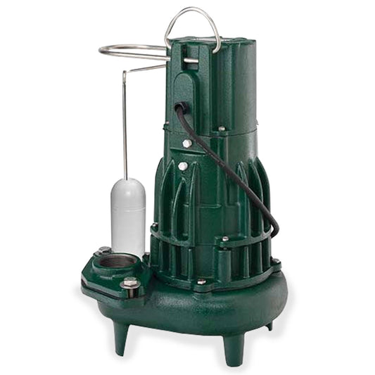 Zoeller 282-0029 Model D282 "Waste-Mate" Sewage Pump 0.5 HP 230V 1PH 25' Cord Automatic