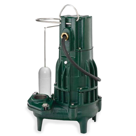Zoeller 294-0027 Model D294 High Head Sewage Dewatering Pump 1.5 HP 230V 1PH 35' Cord Automatic