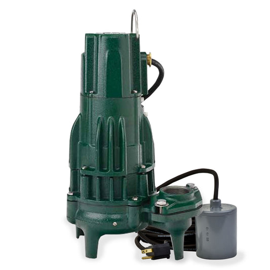 Zoeller 293-0055 Model BE293 High Head Sewage Dewatering Pump 1.0 HP 230V 1PH 25' Cord Automatic