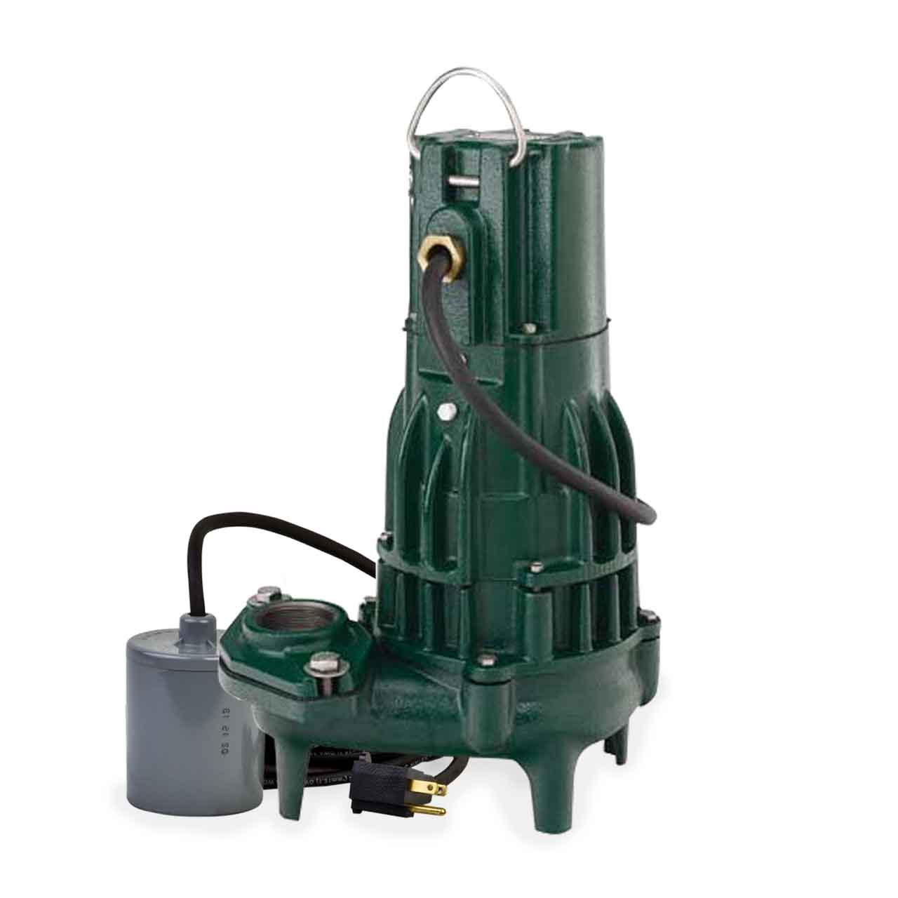 Zoeller 295-0079 Model WD295 High Head Sewage Dewatering Pump 2.0 HP 230V 1PH 25' Cord Automatic