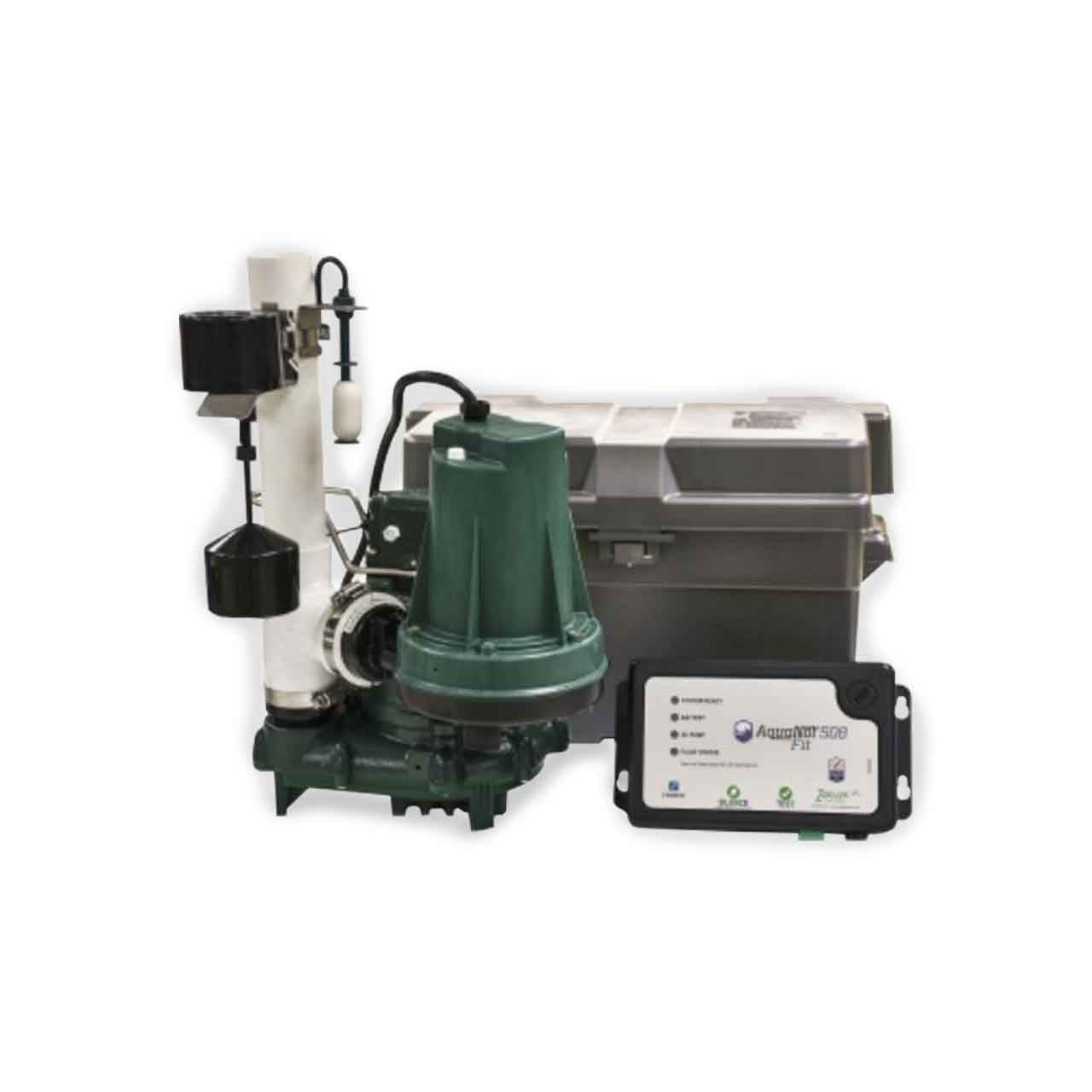 Zoeller 508-0015 AquaNot® Fit  508/M53 ProPak Battery Backup System 12VDC