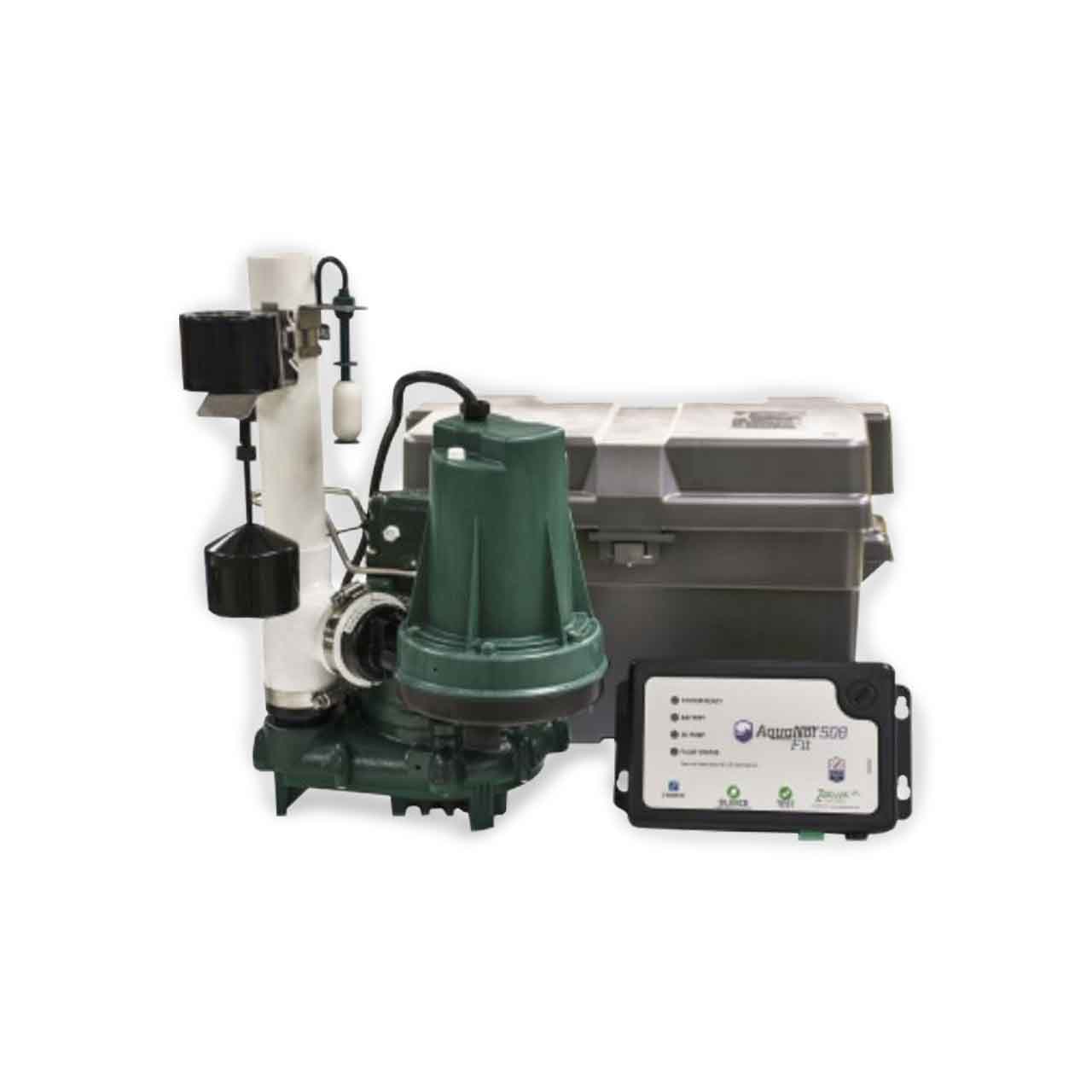Zoeller 508-0006 AquaNot® Spin 508/M53 ProPak Battery Backup System 12VDC