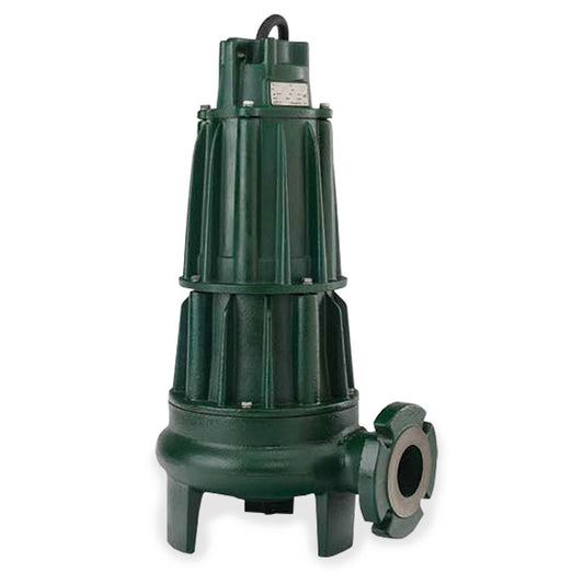 Zoeller 661-0037 Model G661 Sewage Waste Dewatering Non-Clog Pump 7.5 HP 460V 3PH 25' Cord Horizontal Discharge