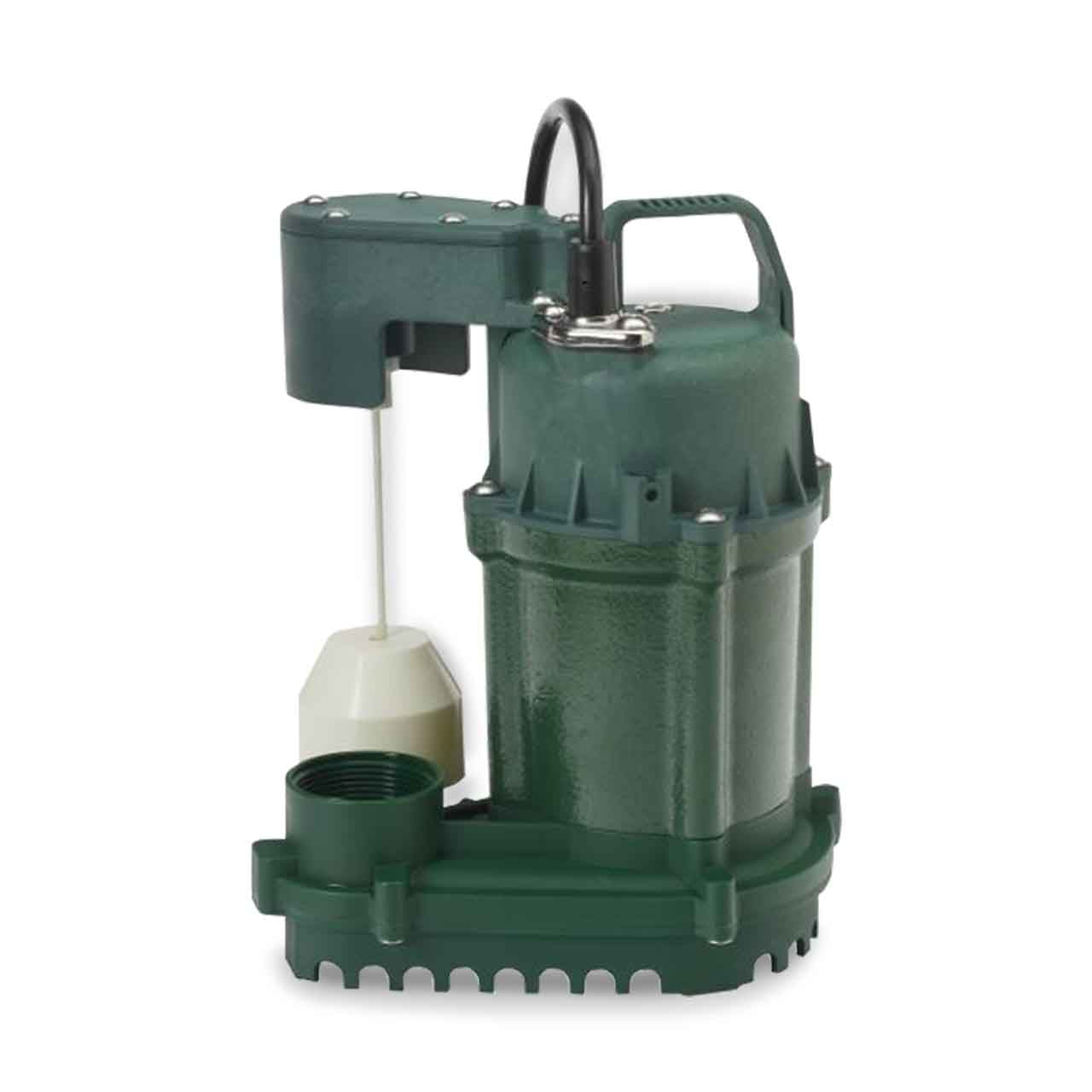 Zoeller 73-0001 Model 73 Sump Pump 0.33 HP 115V 1PH 9' Cord Automatic