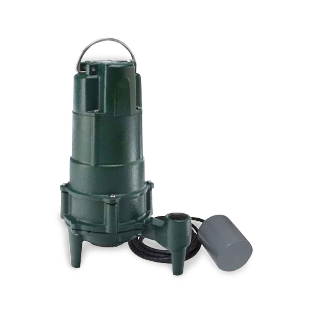 Zoeller 805-0006 Model BE805 "Shark" Fractional HP Grinder Pump 0.75 HP 230V 1PH 15' Cord Automatic