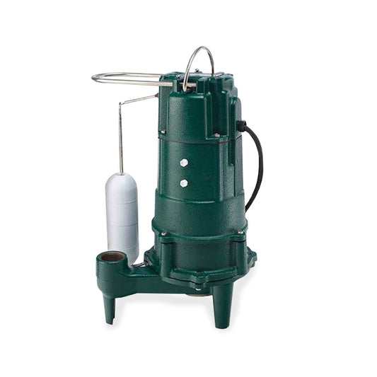 Zoeller 807-0003 Model D807 "Shark" Fractional HP Grinder Pump 1.0 HP 230V 1PH 15' Cord Automatic