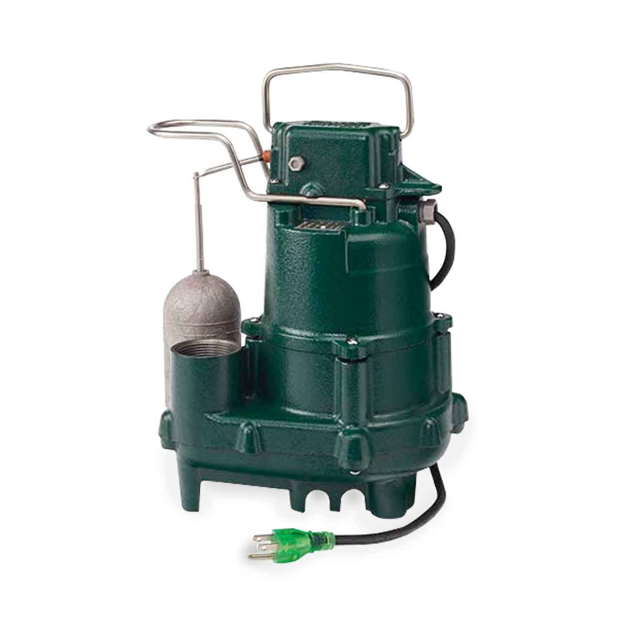 Zoeller 95-0001 Model 95 Sump Pump 0.5 HP 115V 1PH 15' Cord Automatic