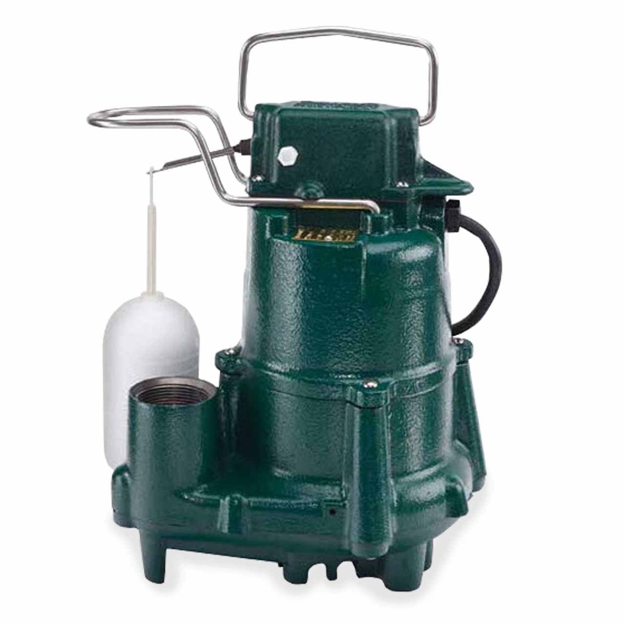 Zoeller 98-0003 Model D98 Sump Pump 0.5 HP 230V 1PH 15' Cord Automatic