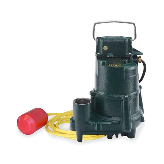 Zoeller 2098-0006 Model BN2098 High Temperature Submersible Pump 0.5 HP 230V 1PH 10' VLFS