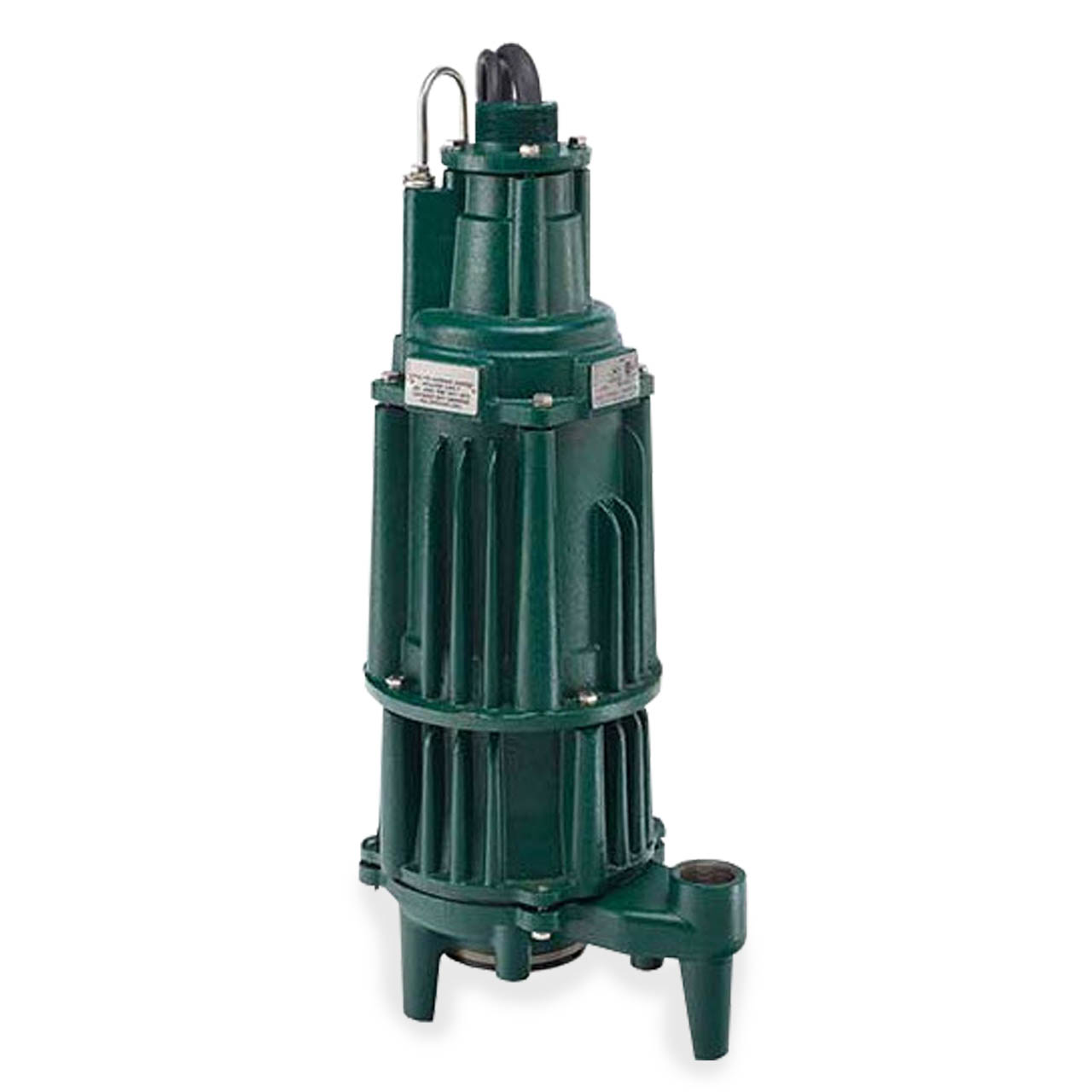 Zoeller 841-0022 Model BAX841 "Shark" High Flow Grinder Pump Explosion Proof 2.0 HP 575V 3PH 20' Cord Nonautomatic