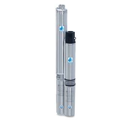 Franklin Electric FPS 4400 Tri-Seal 15FA1S4-3W230 Submersible Well Pump & Motor 15 GPM 1.0 HP 230V 1PH 3-Wire well pump, high head pump, submersible pump, turbine pump, grundfos pump, goulds pump, franklin pump,