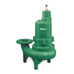 Myers V3WHV15M4-23 Submersible Sewage Pump 1.5 HP 230V 3PH 35 Cord V3WHV, V3WHV15M4-23, V3WHV15M423, 24415E057, Sewage Ejector Pump, Myers Pump, Myers sewage pump, effluent pump, hydromatic effluent pump, septic pump