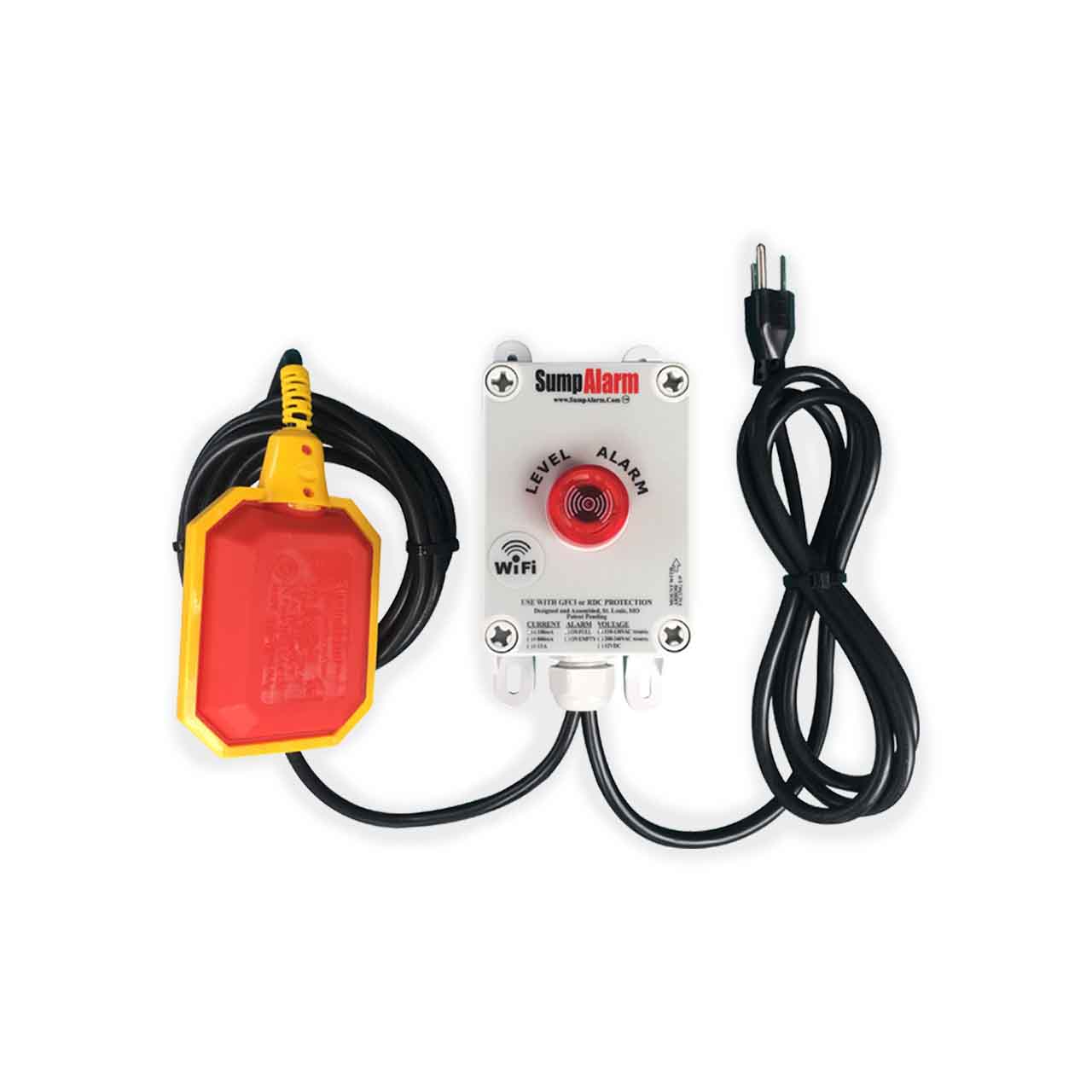 Sump Alarm - Sump Alarm SA-120V-1L-10F-WIFI Wireless (WiFi) High