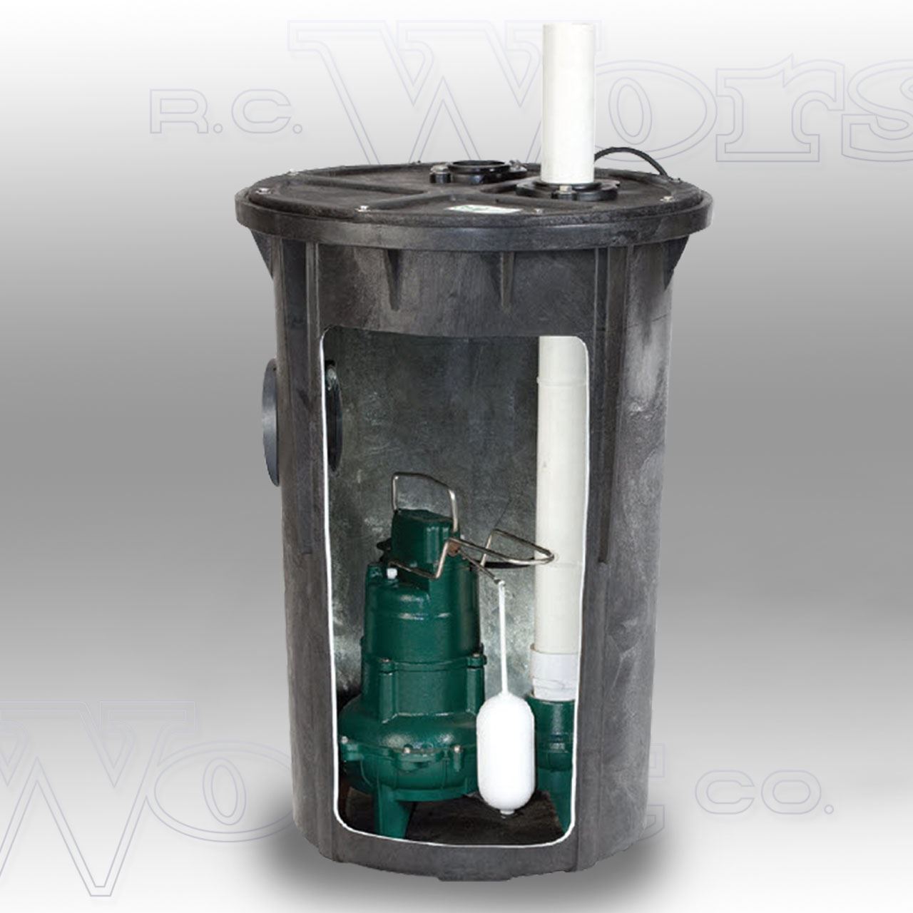 zoeller 3 float sewage ejector system