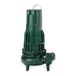 Zoeller 4284-0014 Model F4284 "Waste-Mate" Double Seal Pump 1.0 HP 230V 3PH 25 Cord Nonautomatic  dewatering pump, sewage pump, submersible pump, dewatering, effluent pump, pump, Sewage, waste mate, double seal, double seal pump, E4284, Model E4284, Zoeller Model E4284, ZLR4284-0004